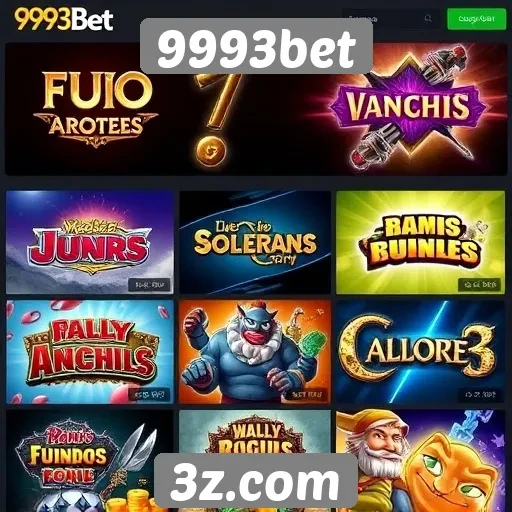 Jogos disponíveis no 9993bet e suas características