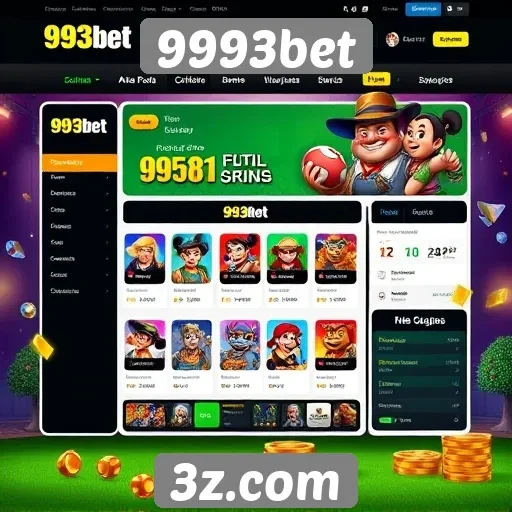 Interface do usuário do 9993bet é intuitiva
